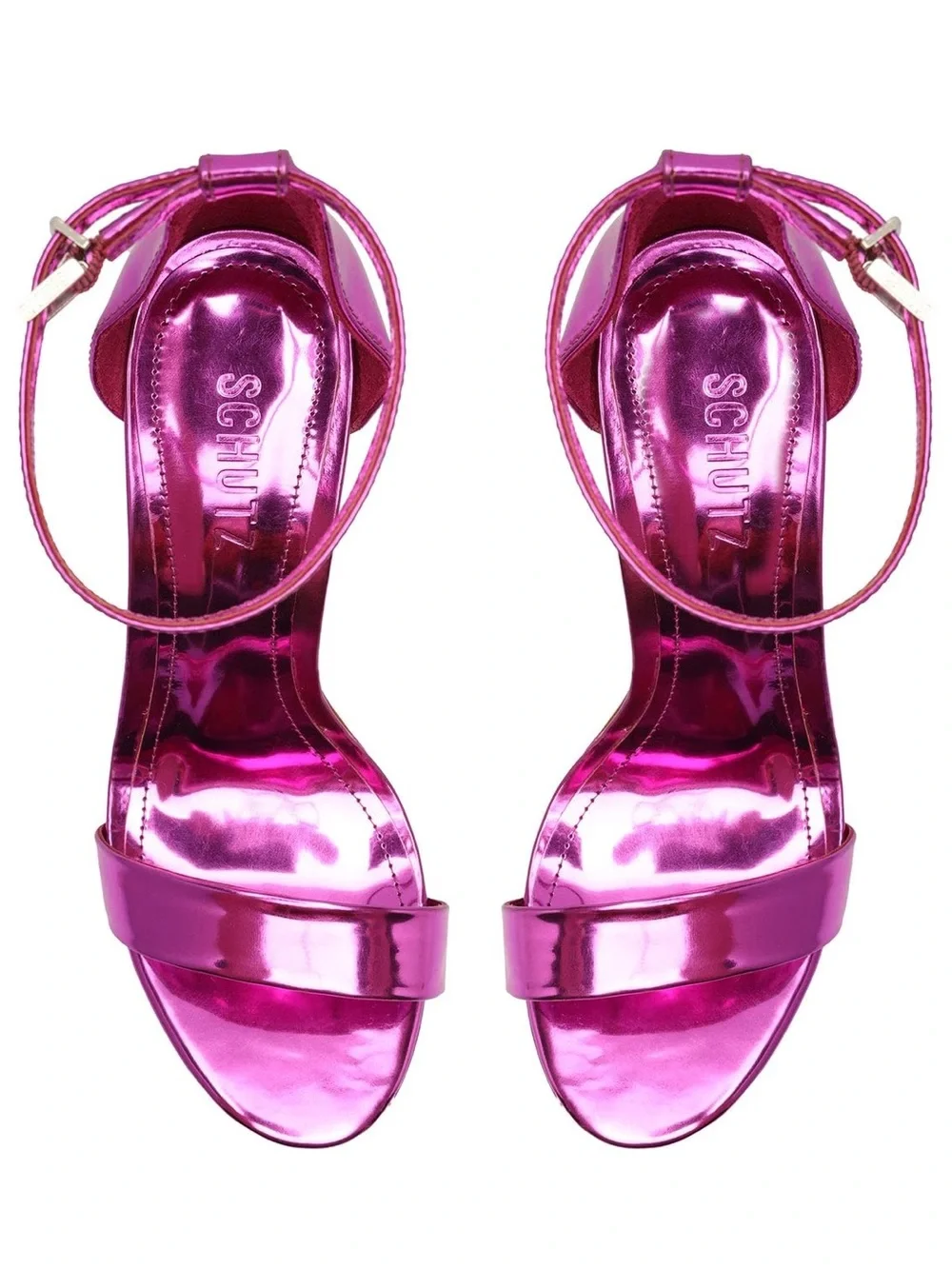 SCHUTZ Cadey-Lee Platform Fuchsia, size 9.5 M